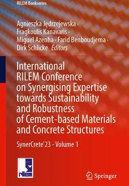 [预订]International RILEM Conference on Synergising Expertise towards Sustainability and Robustness of Cem 9783031332104