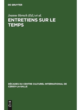 预订 Entretiens sur Le temps: 9783112415412