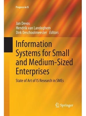 预订 Information Systems for Small and Medium-sized Enterprises: State of Art of IS Research in SMEs: 9783662510186