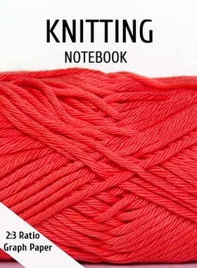 预订 Knitting Graph Paper: 2:3 Ratio Paper for Designing Your Own Knitting Charts: 9781694979803