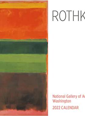 【预订】ROTHKO 2022 MINI WALL CALENDAR 9781087502007