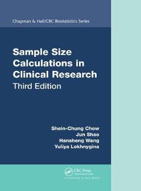【预订】Sample Size Calculations in Clinical Research