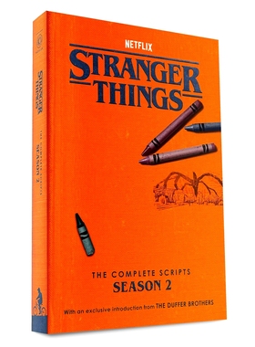 现货 怪奇物语 第二季剧本 完整版台词原文 英文原版 网飞美剧 Stranger Things The Complete Scripts Season 2