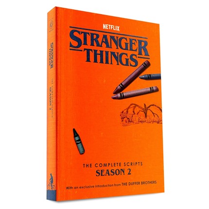 现货 怪奇物语 第二季剧本 完整版台词原文 英文原版 网飞美剧 Stranger Things The Complete Scripts Season 2