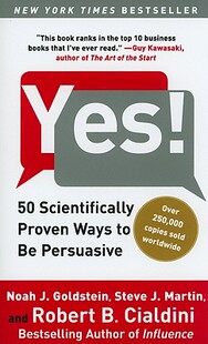 预订 【】Yes!: 50 Scientifically Proven Ways to Be Persuasive 9781416576143