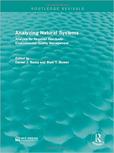 【预售】Analyzing Natural Systems