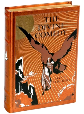 现货 但丁 神曲 皮封精装收藏版 Canterbury 英文原版 The Divine Comedy (Leather-bound Classics)