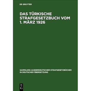 vom 1926 Das Strafgesetzbuch GesetzSatt 13. 预订 Türkisches Türkische Nr. Gesetz März 320 765