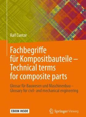 预订 Fachbegriffe für Kompositbauteile – Technical terms for composite parts