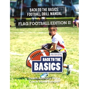 Edition 9798738896286 the Drill Manual Football Basics 预订 Flag Back