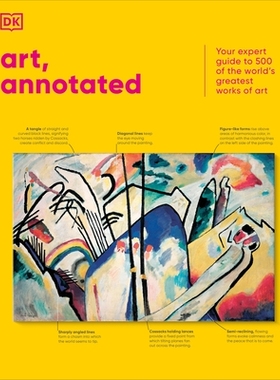 预订 Art, Annotated: The World’s 500 Greatest Paintings Explained: 9780593844090