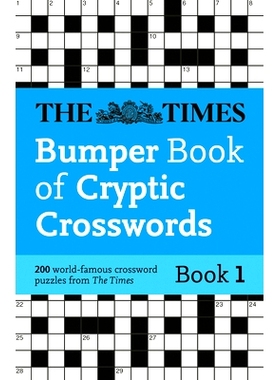 预订 Times Bumper Book of Cryptic Crosswords Book 1: 200 World-Famous Crossword Puzzles