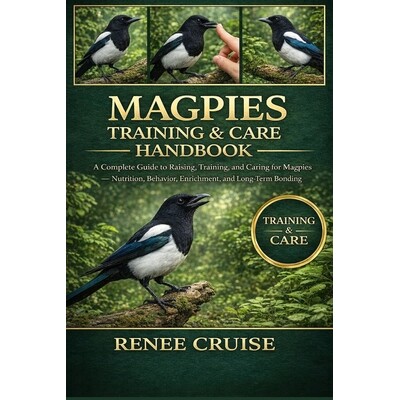 预订 Magpies Training & Care Handbook: A Complete Guide to Raising, Training, and Caring for Magpies - Nutrition, Behavi