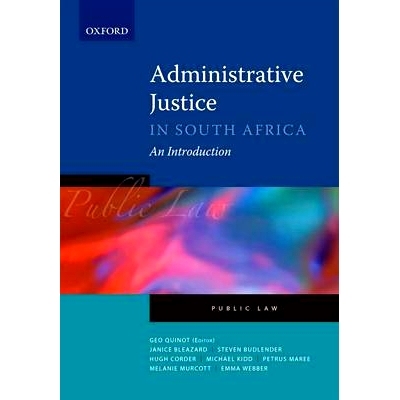 预订 Administrative Justice in South Africa: An Introduction 南非的行政司法：导论: 9780199056576