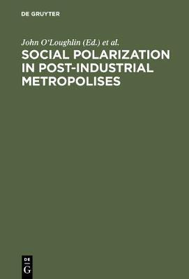 【预订】Social Polarization in Post-Industrial Metropolises 9783110137286
