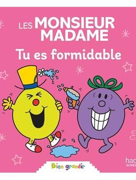 现货 奇先生妙小姐 你超棒的 自信教育 儿童小语种启蒙绘本 情绪管理 法语原版 Tu es formidable