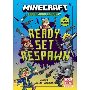 Respawn Book Minecraft Set. 铁剑学院 9780008 预订 重生 Ironsword Ready. Minecraft：准备 Academy 册 出发