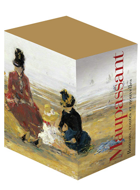 现货 七星文库 莫泊桑作品集套装3卷 Coffret Pléiade Maupassant 3 volumes Guy de Maupassant 法语原版 收藏送礼