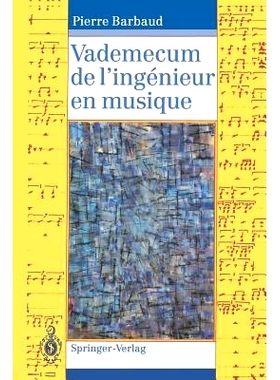 预订 Vademecum de L’Ingenieur En Musique: 9783540596141