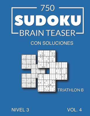 [预订]750 Sudoku Brain Teaser Triathlon B con soluciones Nivel 3 Vol. 4 9798524052544