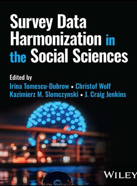 [预订]Survey Data Harmonization In The Social Sciences 9781119712176