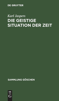 【预订】Die geistige Situation der Zeit 9783111007526