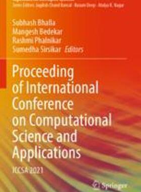 [预订]Proceeding of International Conference on Computational Science and Applications: Iccsa 2021 9789811908651
