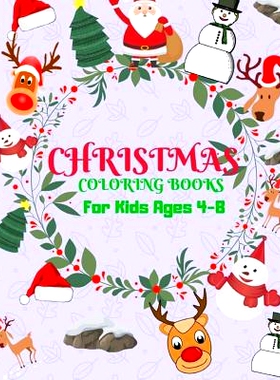 预订 Christmas Coloring Books for AIDS Ages 4-8: Childhood Learning, Preschool Activity Book 100 Pages Size 8x10 Inch: 9