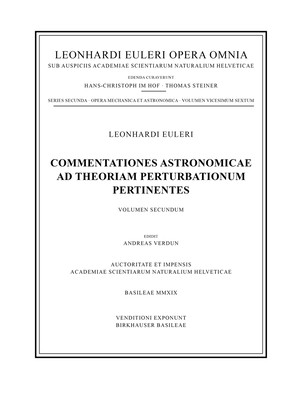 预订 Commentationes astronomicae ad theoriam perturbationum pertinentes 2nd part