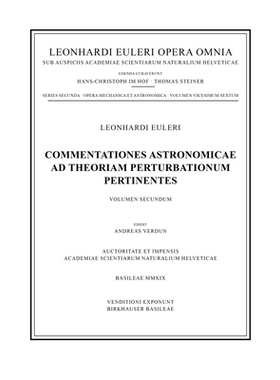 预订 Commentationes astronomicae ad theoriam perturbationum pertinentes 2nd part