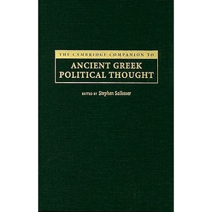 Greek 9780521867535 Cambridge 剑桥古希腊政治思想指南 Thought Political Ancient Companion The 预订