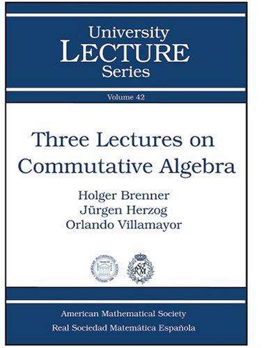 [预订]Three Lectures on Commutative Algebra 9780821844342