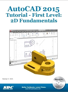 预订 AutoCAD 2015 Tutorial - First Level: 2D Fundamentals: 2D Fundamentals: 9781585038640
