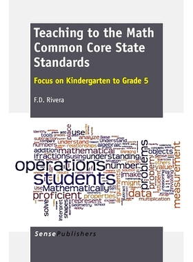 预订 Teaching to the Math Common Core State Standards: Focus on Kindergarten to Grade 5 数学教学通用核心国家标准：幼儿园