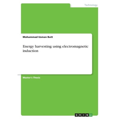预订 Energy harvesting using electromagnetic induction 9783346610256