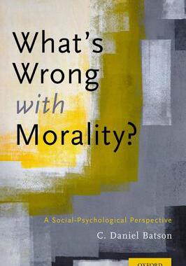 【预订】What’s Wrong With Morality?