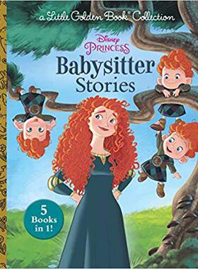 【预售】Disney Princess Babysitter Stories (...