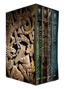 预订 Tolkien Myths and Legends Box Set: Sir Gawain and the Green Knight, the Legend of Sigurd and Gudrún, the Fall of A