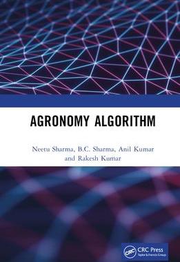 [预订]Agronomy Algorithm 9781032388847