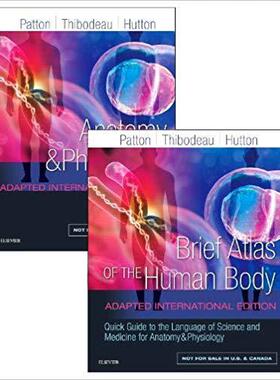 预订  Anatomy and Physiology:Brief Atlas of the Human Body 解剖学与生理学：人体简图 国际版
