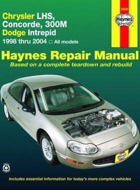 [预订]Chrysler LHS, Concorde, 300M & Dodge Intrepid (1998-2004) Haynes Repair Manual (USA) 9781563927324