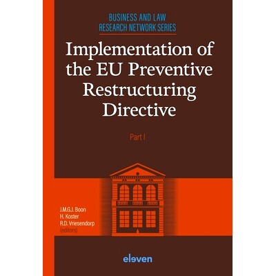 预订 Implementation of the EU Preventive Restructuring Directive: 9789047301868