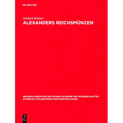 预订 Alexanders Reichsmünzen: 9783112759769