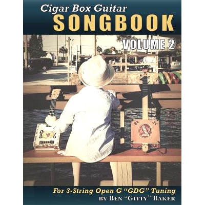 预订 Cigar Box Guitar Songbook - Volume 2: 49 More Songs Arranged for 3-string Open G 