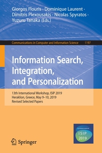 【预订】Information Search, Integration, and Personalization
