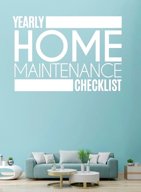 预订 Yearly Home Maintenance Check List: Yearly Home Maintenance For Homeowners Investors HVAC Yard Inventory Rental Pro