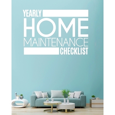 预订 Yearly Home Maintenance Check List: Yearly Home Maintenance For Homeowners Investors HVAC Yard Inventory Rental Pro