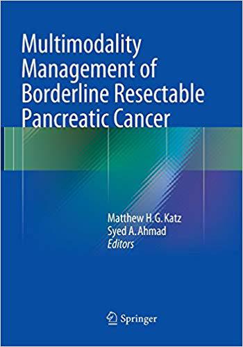 【预售】Multimodality Management of Borderline Resectable Pancreatic Cancer