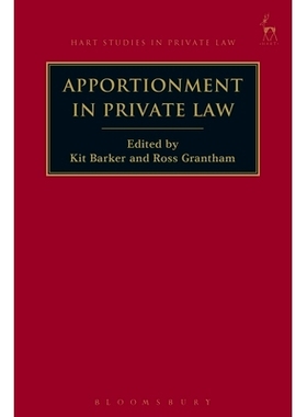 预订 Apportionment in Private Law: 9781509944941