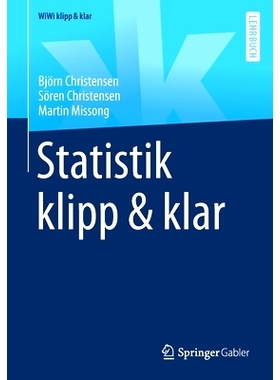 预订 Statistik Klipp & Klar: 9783658272173